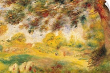 Spring Landscape (oil on canvas)