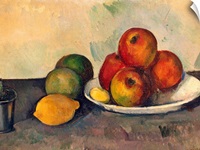 Still life with Apples, c.1890 (oil on canvas)