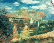 The banks of the Seine at Argenteuil, 1880