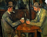 The Card Players, 1890 95 (oil on canvas)