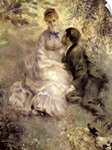 The Lovers, c.1875 (oil on canvas)