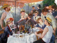 The Luncheon of the Boating Party, 1881 (oil on canvas)