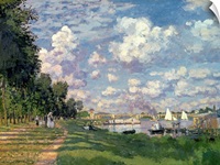 The Marina at Argenteuil, 1872 (oil on canvas)