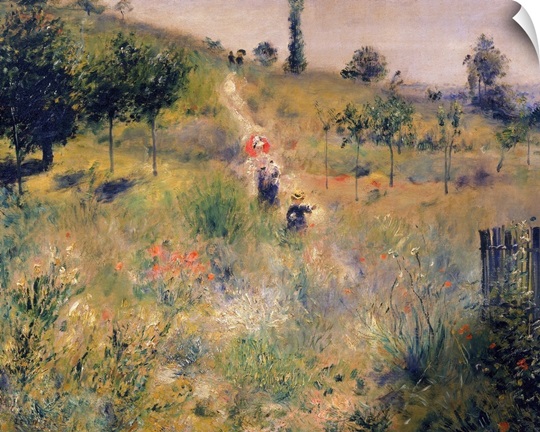 The Path through the Long Grass, c.1875 (oil on canvas)
