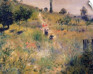 The Path through the Long Grass, c.1875 (oil on canvas)