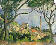 The Sea at lEstaque, 1878 (oil on canvas)