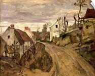 The Village Road, Auvers, c.1872 73 (oil on canvas)