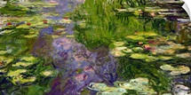 Waterlilies (oil on canvas)
