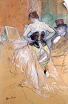 Woman at her Toilet, study for Elles, c.1896 (chalk and oil) (see also 36635)