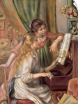 Young Girls at the Piano, 1892 (oil on canvas)