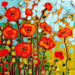Red Poppy Field