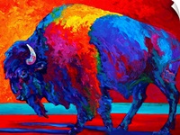 Abstract Bison