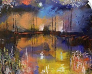 Fireworks Painting
