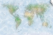 World Cities Map