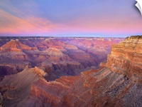Grand Canyon as seen from Mohave Point at sunset Grand Canyon National Park Arizona