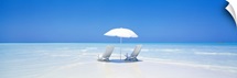Beach Parasol &amp; Chairs Maldives