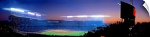Evening Wrigley Field Chicago IL