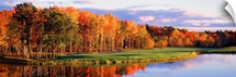 Fall Golf Course New England