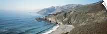 High angle view of the beach, Big Sur, Monterey, California