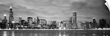 Illinois, Chicago, skyline