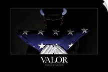 Military Motivational Poster: Valor