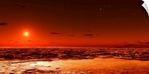 Spring arrives near the Martian polar cap