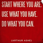 Start where you are