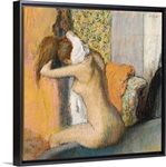After the Bath, Woman Drying her Neck, 1898 (pastel on mounted paper)