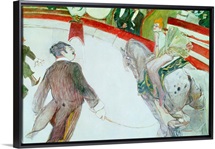 At the Circus Fernando: The Ringmaster, 1887 88 (oil on canvas)