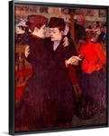 At the Moulin Rouge: The Two Waltzers, 1892 (board)