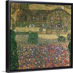 Country House by the Attersee, c.1914 (oil on canvas)