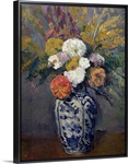 Dahlias, c.1873 (oil on canvas)