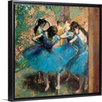 Dancers in blue, 1890 (oil on canvas)