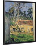 Farmyard at Auvers, c.1879 80 (oil on canvas)