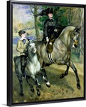 Horsewoman in the Bois de Boulogne, 1873 (oil on canvas)