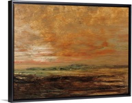 Landscape (oil on panel)