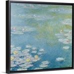 Nympheas at Giverny, 1908 (oil on canvas)