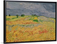 Plain at Auvers, 1890 (oil on canvas)