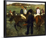 Racehorses (Leaving the Weighing) c.1874-78
