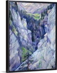 Ravine at Pians, 1921 (oil on canvas)