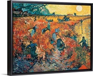 Red Vineyards at Arles, 1888 (oil on canvas)