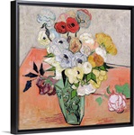 Roses and Anemones, 1890 (oil on canvas)