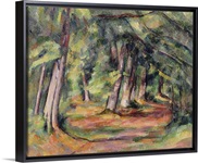 Sous bois (pres du Jas de Bouffan) 1890 94 (oil on canvas)