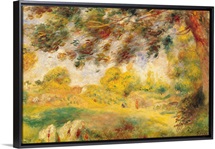 Spring Landscape (oil on canvas)