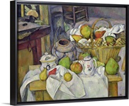 Still life with basket, 1888 90 (oil on canvas)