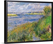The Banks of the Seine, Champrosay, 1876 (oil on canvas)