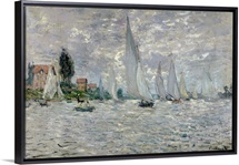 The Boats, or Regatta at Argenteuil, c.1874 (oil on canvas)