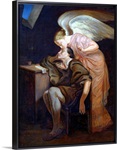 The Dream of the Poet or, The Kiss of the Muse, 1859 60 (oil on canvas)
