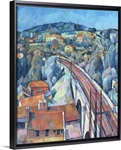 The Railway Bridge at Meulen (oil on canvas)