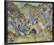 The ravine of the Peyroulets, 1889 (oil on canvas)